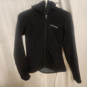 Columbia Black Hooded Jacket